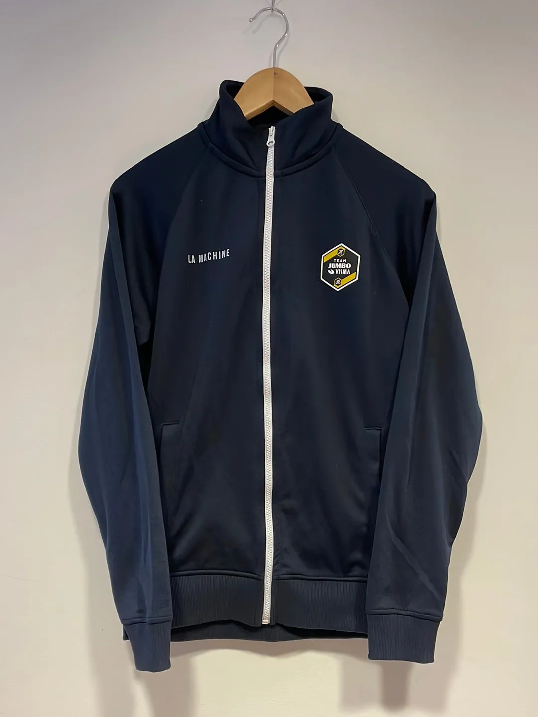 Team Jumbo Visma La Machine Track Jacket Zipper