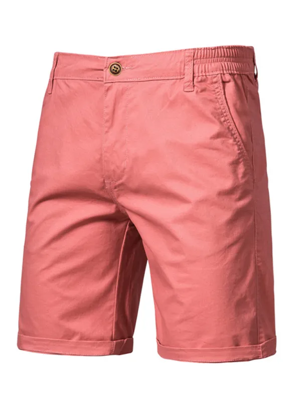 TEEK - Cotton Straight Slim Fit Shorts