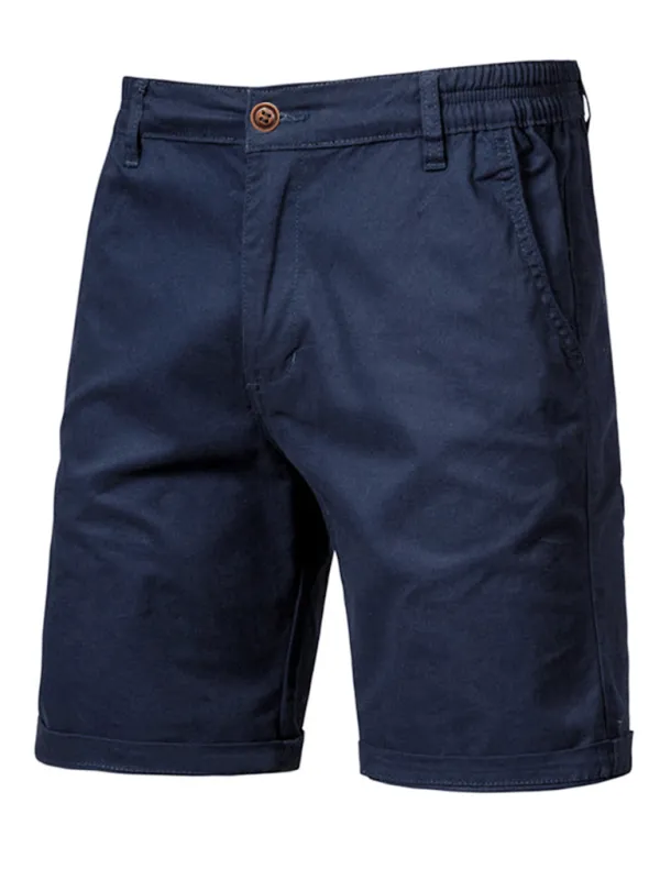 TEEK - Cotton Straight Slim Fit Shorts