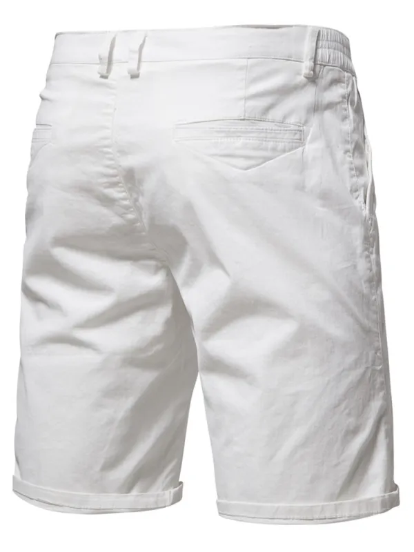 TEEK - Cotton Straight Slim Fit Shorts