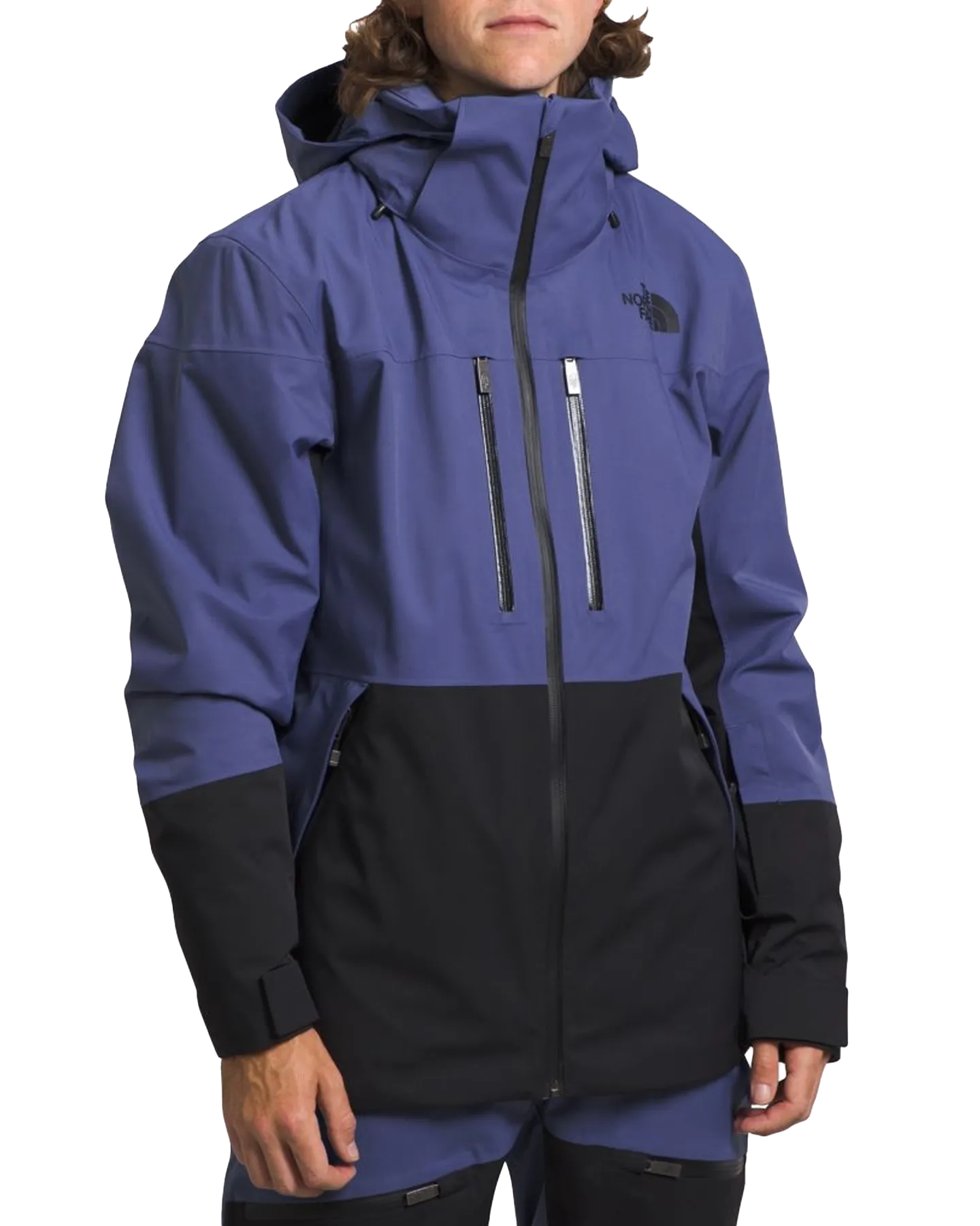 The North Face Mens Chakal Insulated Snow Jacket - Cave Blue/Black