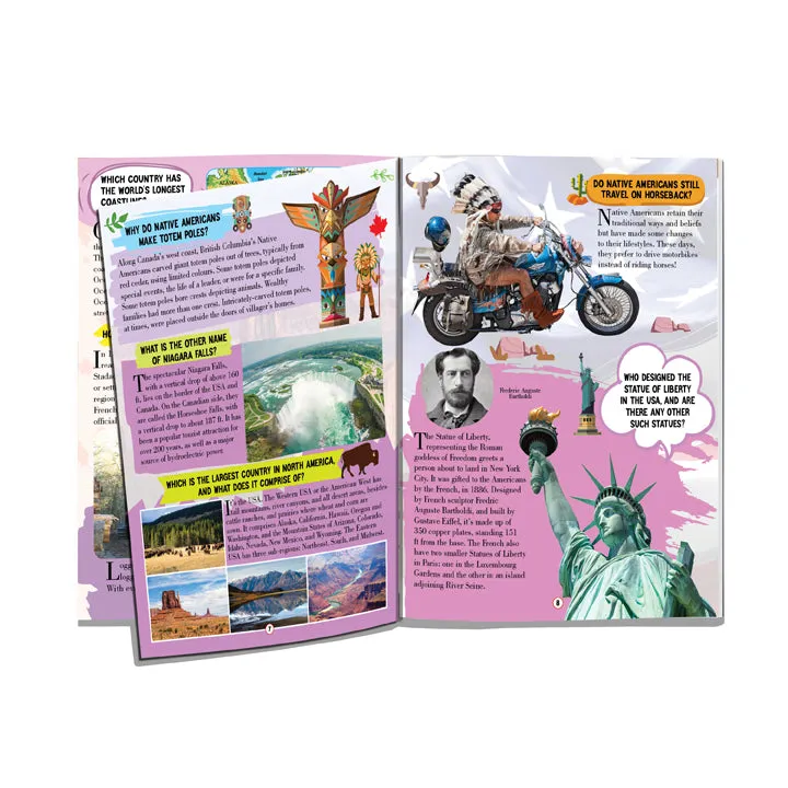 The World Encyclopedia for Children Age 5 - 15 Years- All About Trivia Questions and Answers