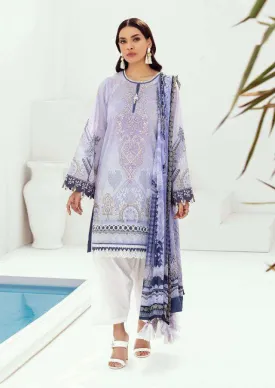 Unstitched Purple Jam Satin Pakistani Style Suits With Embroidery Patch