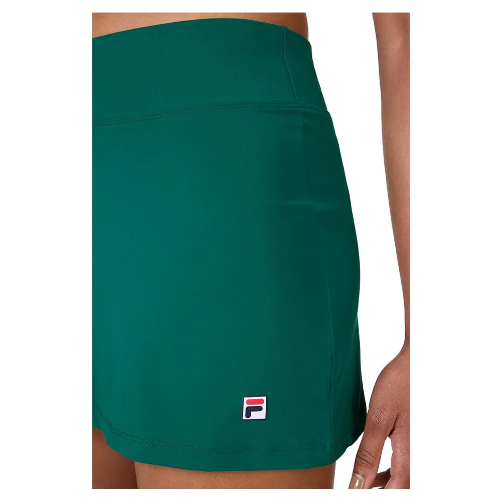 Women's Essentials A-Line Tennis Skort Malachite and Viridis